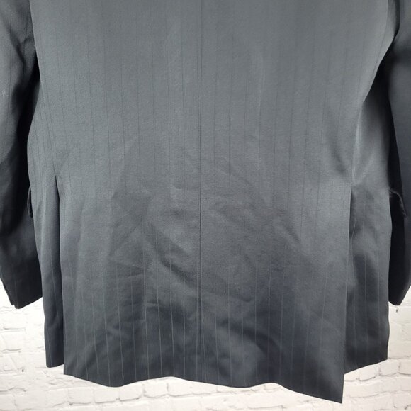 Moss Bros Italian Wool Super 120's Limited Edition Double Breasted Tuxedo 42L - Picture 14 of 16